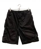 C.P COMPANYシーピーカンパニー）の古着「50 FILI STRETCH SHORTS ハーフパンツ」｜ブラック