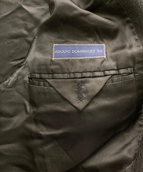 ADOLFO DOMINGUEZ（アドルフォ ドミンゲス）ADOLFO DOMINGUEZ (アドルフォ ドミンゲス) セットアップ グレー サイズ:52の古着・服飾アイテム