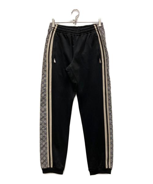 GUCCI（グッチ）GUCCI (グッチ) Oversize Technical Jersey Jogging Pants トラックパンツ ブラック サイズ:Sの古着・服飾アイテム