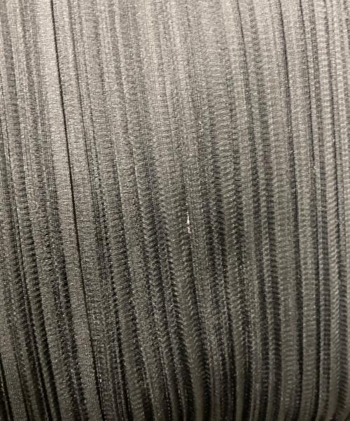 PLEATS PLEASE（プリーツプリーズ）PLEATS PLEASE (プリーツプリーズ) 裾切替 ノースリーブプリーツワンピース ブラック サイズ:4の古着・服飾アイテム