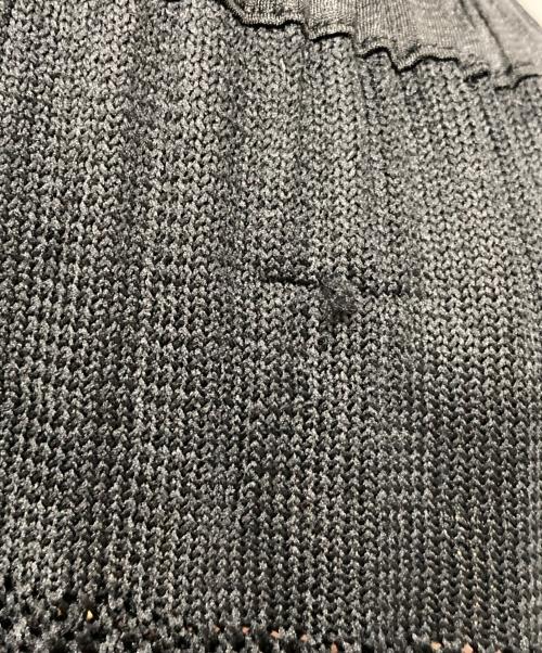 PLEATS PLEASE（プリーツプリーズ）PLEATS PLEASE (プリーツプリーズ) 裾切替 ノースリーブプリーツワンピース ブラック サイズ:4の古着・服飾アイテム