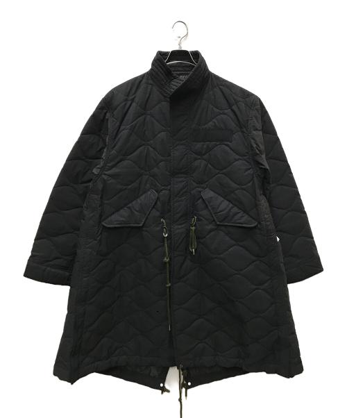 sacai（サカイ）sacai (サカイ) 22AW Quilted Coat ブラック サイズ:3の古着・服飾アイテム