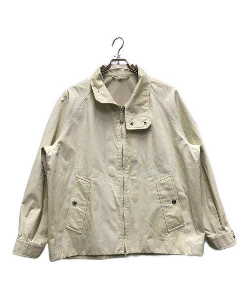 BURBERRY（バーバリー）BURBERRY (バーバリー) スタンドカラーコットンジャケット ベージュ サイズ:48の古着・服飾アイテム