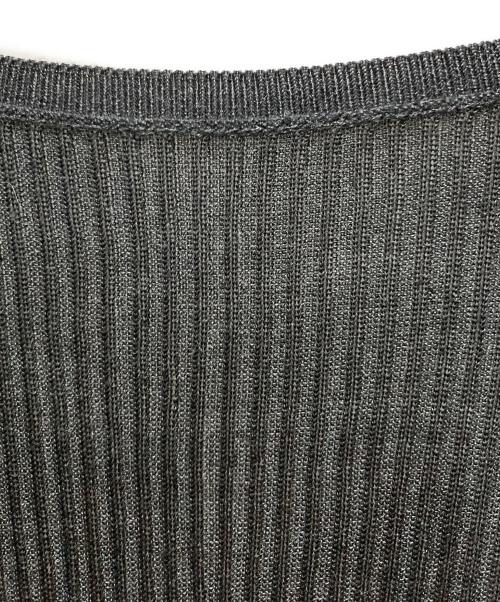 CHAOS（カオス）Chaos (カオス) シルクリブカットソー ブラック サイズ:FREEの古着・服飾アイテム