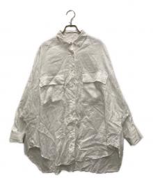 SACRA（サクラ）の古着「ZEPHYR LINEN CLOTH SHIRT」｜ホワイト