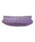 中古・古着 GANNI (ガニー) BUTTERFLY MINI FLAT COSMETIC POUCH SATINミニポーチ パープル：10000円