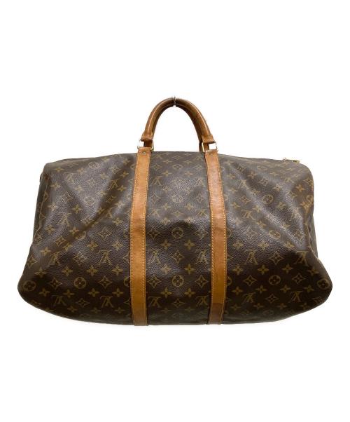 LOUIS VUITTON（ルイ ヴィトン）LOUIS VUITTON (ルイ ヴィトン) トラベルバッグ ブラウンの古着・服飾アイテム