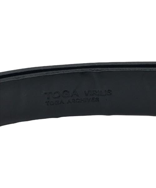 TOGA PULLA（トーガ プルラ）TOGA PULLA (トーガ プルラ) ベルト ブラックの古着・服飾アイテム