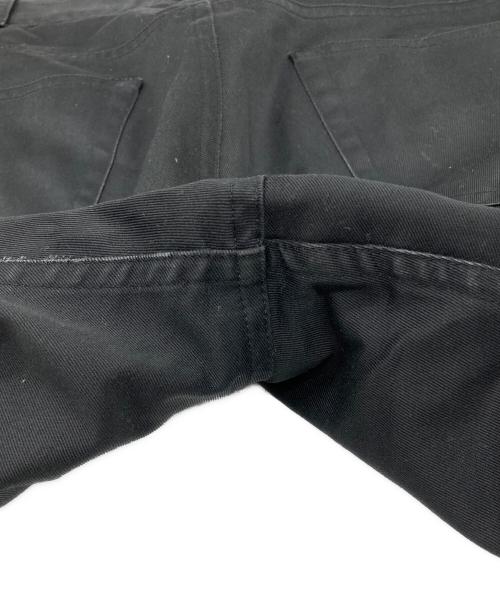 BALENCIAGA（バレンシアガ）BALENCIAGA (バレンシアガ) cotton flare slacks ブラック サイズ:48の古着・服飾アイテム