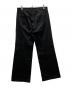 BALENCIAGA (バレンシアガ) cotton flare slacks ブラック サイズ:48：20000円