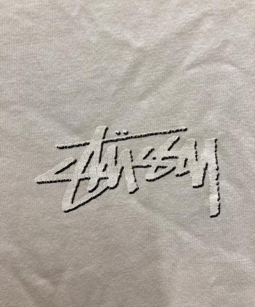 stussy（ステューシー）stussy (ステューシー) 00’s RASTA PEACE TEE ホワイト サイズ:Sの古着・服飾アイテム