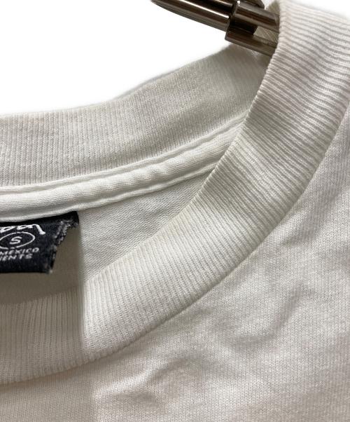 stussy（ステューシー）stussy (ステューシー) 00’s RASTA PEACE TEE ホワイト サイズ:Sの古着・服飾アイテム