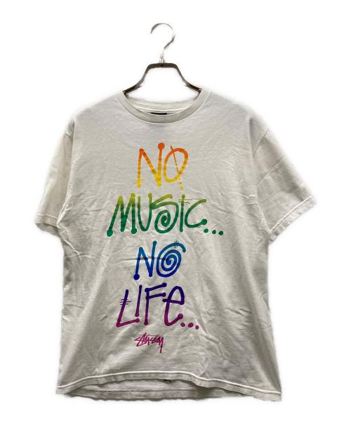 stussy（ステューシー）stussy (ステューシー) コラボTEE ホワイト サイズ:Sの古着・服飾アイテム