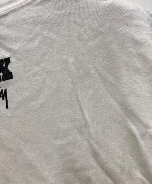 stussy（ステューシー）stussy (ステューシー) コラボTEE ホワイト サイズ:Sの古着・服飾アイテム