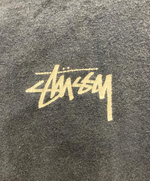 stussy（ステューシー）stussy (ステューシー) 90-00’s ハイビスカス スカルTシャツ ネイビー サイズ:Sの古着・服飾アイテム