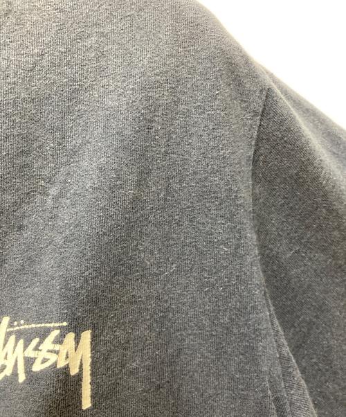 stussy（ステューシー）stussy (ステューシー) 90-00’s ハイビスカス スカルTシャツ ネイビー サイズ:Sの古着・服飾アイテム