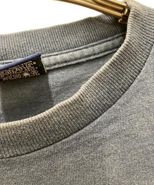 stussy（ステューシー）stussy (ステューシー) 90-00’s ハイビスカス スカルTシャツ ネイビー サイズ:Sの古着・服飾アイテム