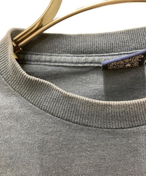 stussy（ステューシー）stussy (ステューシー) 90-00’s ハイビスカス スカルTシャツ ネイビー サイズ:Sの古着・服飾アイテム