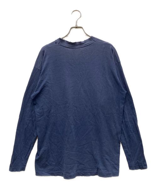SCREEN STARS（スクリーンズスターズ）SCREEN STARS (スクリーンズスターズ) 90's World of Morrissey ロンT ネイビー サイズ:Mの古着・服飾アイテム