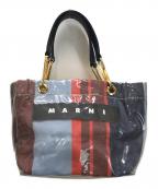 MARNIマルニ）の古着「GLOSSY GRIP ハンドバッグ」｜マルチカラー