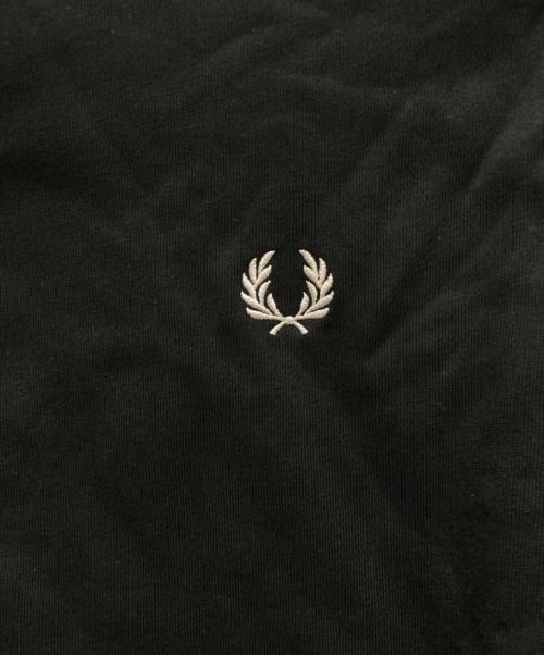 FRED PERRY（フレッドペリー）FRED PERRY (フレッドペリー) ジップアップパーカー ブラック サイズ:Lの古着・服飾アイテム