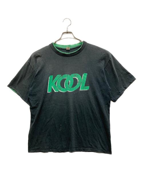 KOOL（クール）KOOL (クール) 80s 企業Tシャツ ブラック サイズ:Lの古着・服飾アイテム