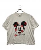 MICKEY & CO.ミッキーアンドコウ）の古着「90s ミッキープリントTシャツ」｜ホワイト