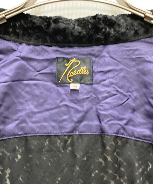 Needles（ニードルズ）Needles (ニードルズ) C.O.B.One-up Shirt Burnout Velvet ブラック サイズ:Mの古着・服飾アイテム