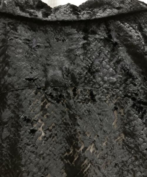 Needles（ニードルズ）Needles (ニードルズ) C.O.B.One-up Shirt Burnout Velvet ブラック サイズ:Mの古着・服飾アイテム
