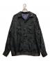 Needles（ニードルズ）の古着「C.O.B.One-up Shirt Burnout Velvet」｜ブラック