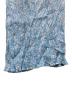 中古・古着 Mame Kurogouchi (マメクロゴウチ) Flower Hand-Printed Skirt スカイブルー サイズ:1：13000円