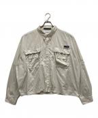 Columbiaコロンビア）の古着「PFG Super Bahama フィッシングシャツ」｜グレー