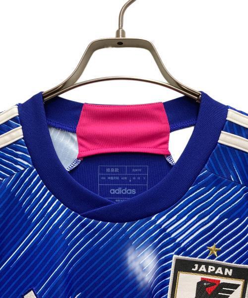 adidas（アディダス）adidas (アディダス) 22/23なでしこジャパンユニフォーム ブルー サイズ:Mの古着・服飾アイテム