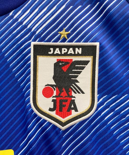 adidas（アディダス）adidas (アディダス) 22/23なでしこジャパンユニフォーム ブルー サイズ:Mの古着・服飾アイテム