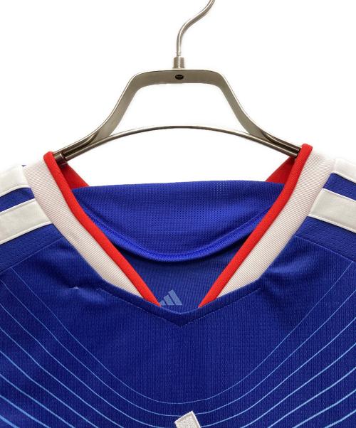 adidas（アディダス）adidas (アディダス) 26/27なでしこジャパンユニフォーム ブルー サイズ:Lの古着・服飾アイテム