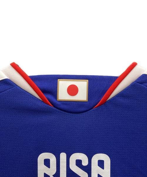 adidas（アディダス）adidas (アディダス) 26/27なでしこジャパンユニフォーム ブルー サイズ:Lの古着・服飾アイテム