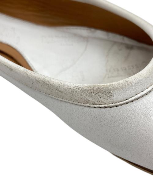 Maison Margiela（メゾンマルジェラ）Maison Margiela (メゾンマルジェラ) 足袋バレエシューズ ホワイト サイズ:35 1/2の古着・服飾アイテム