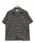 Carhartt WIP（カーハート ワーク イン プログレス）の古着「S/S Kander Shirt」｜ブラック×ホワイト