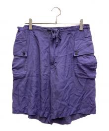 ULTERIOR（アルテリア）の古着「RAYON RIPSTOP MIL-SHORTS」｜パープル