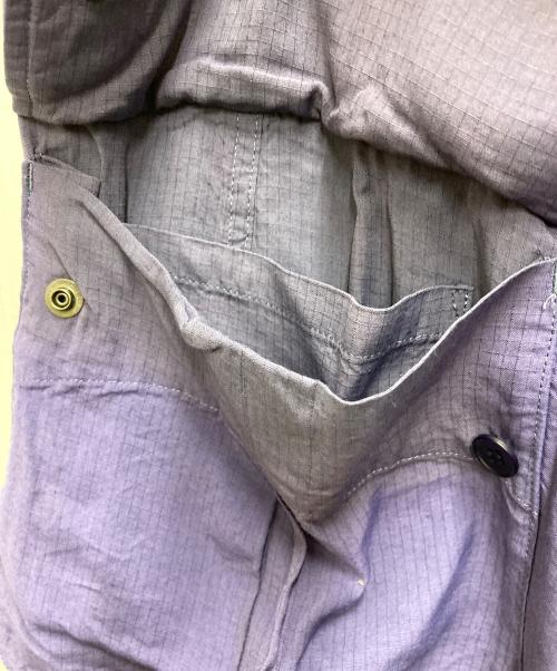 ULTERIOR（アルテリア）ULTERIOR (アルテリア) RAYON RIPSTOP MIL-SHORTS パープル サイズ:４の古着・服飾アイテム