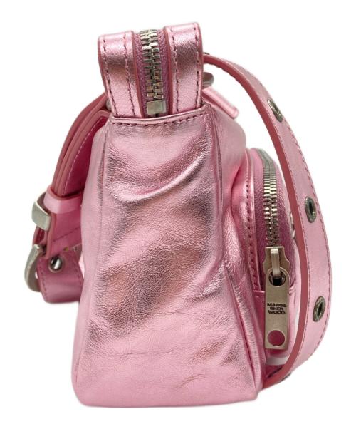 MARGE SHERWOOD（マージシャーウッド）MARGE SHERWOOD (マージシャーウッド) OUTPOCKET HOBO MINI ピンクの古着・服飾アイテム