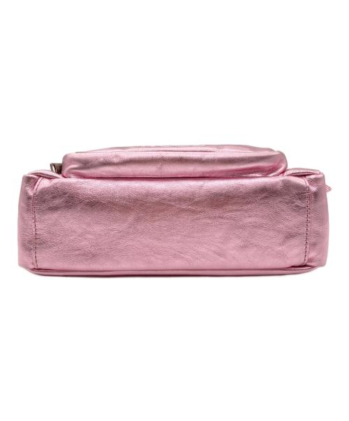 MARGE SHERWOOD（マージシャーウッド）MARGE SHERWOOD (マージシャーウッド) OUTPOCKET HOBO MINI ピンクの古着・服飾アイテム