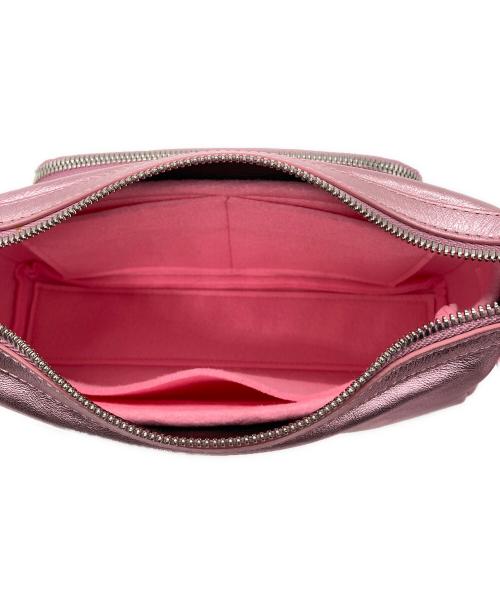 MARGE SHERWOOD（マージシャーウッド）MARGE SHERWOOD (マージシャーウッド) OUTPOCKET HOBO MINI ピンクの古着・服飾アイテム