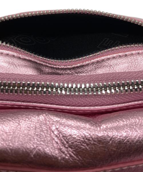 MARGE SHERWOOD（マージシャーウッド）MARGE SHERWOOD (マージシャーウッド) OUTPOCKET HOBO MINI ピンクの古着・服飾アイテム