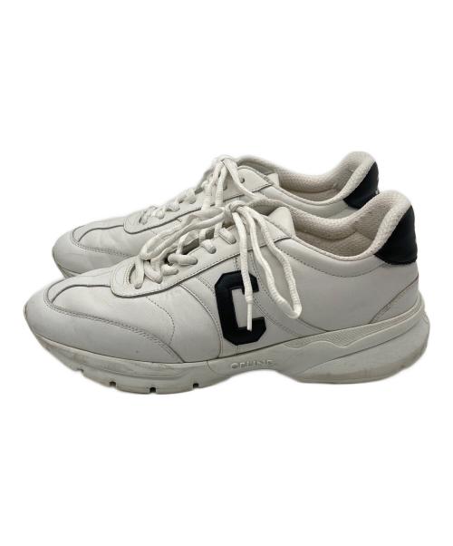 CELINE（セリーヌ）CELINE (セリーヌ) ランナー CR-02 ホワイト サイズ:39の古着・服飾アイテム