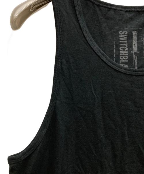 SWITCHBLADE（スイッチブレード）SWITCHBLADE (スイッチブレード) SB METALLIC LOGO T/TOP ブラック サイズ:Mの古着・服飾アイテム