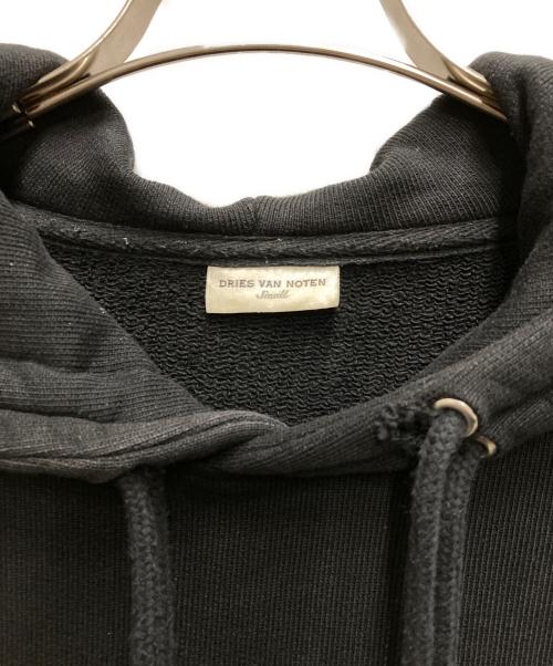 DRIES VAN NOTEN（ドリスヴァンノッテン）DRIES VAN NOTEN (ドリスヴァンノッテン) ギャザーフードオーバーサイズフーディ ブラック サイズ:Sの古着・服飾アイテム