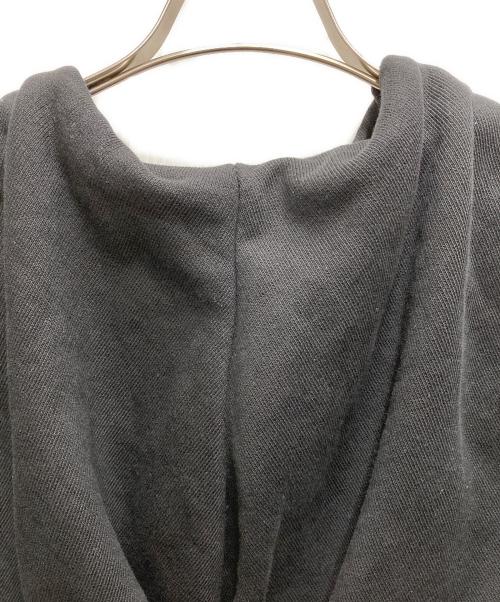 DRIES VAN NOTEN（ドリスヴァンノッテン）DRIES VAN NOTEN (ドリスヴァンノッテン) ギャザーフードオーバーサイズフーディ ブラック サイズ:Sの古着・服飾アイテム