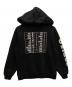 DRIES VAN NOTEN (ドリスヴァンノッテン) ギャザーフードオーバーサイズフーディ ブラック サイズ:S：15000円
