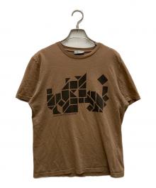 DIOR HOMME（ディオール オム）の古着「07AW SWEETEST DREAM Tシャツ」｜ブラウン